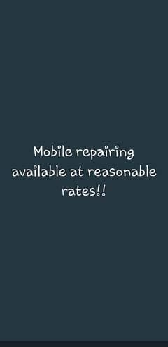 Mobile repairing service