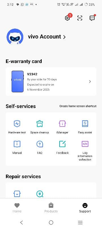 Vivo Y100 ,8+8/256GB 2 Month use For sale 7