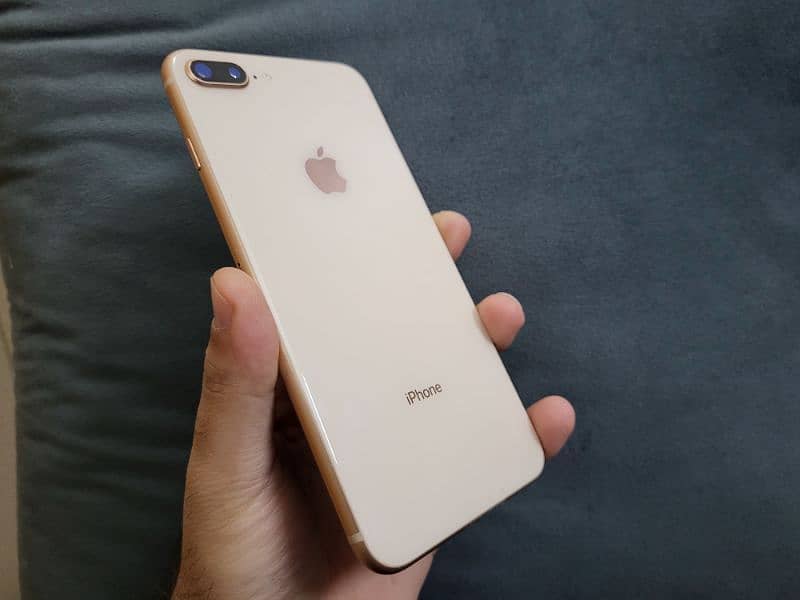 Iphone 8 plus golden (256) PTA Official Approved (United state model) 10