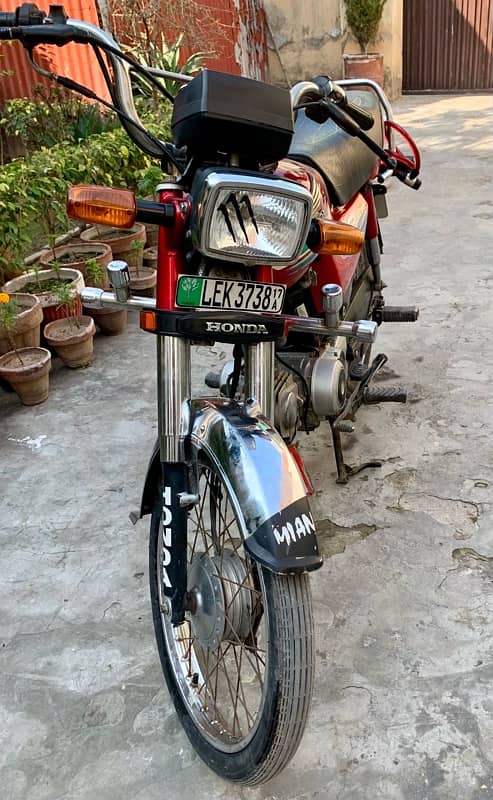 Honda CD 70 2017 model for sale ( Home Used ) 0