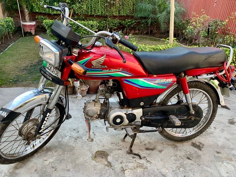 Honda CD 70 2017 model for sale ( Home Used ) 1