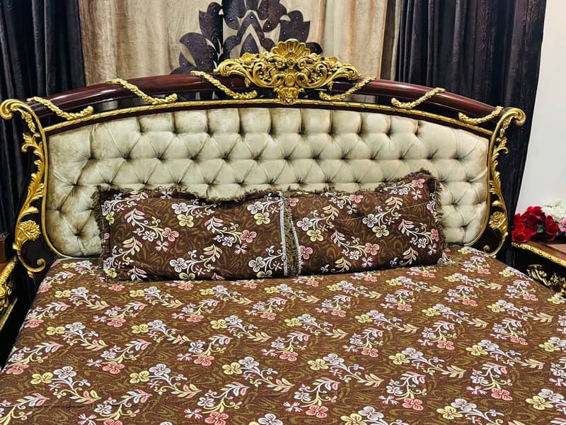 bedset | bed | wooden bed | double bed | luxury bed 5