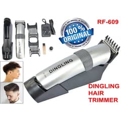 Dingling RF-609 Electric Hair Clipper Hairdressing Trimmer Rechargeabl