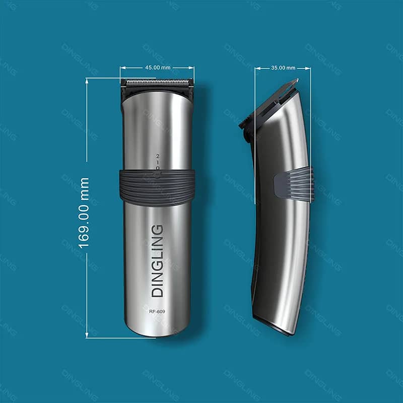 Dingling RF-609 Electric Hair Clipper Hairdressing Trimmer Rechargeabl 2