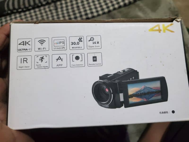 New 4k video camera 1