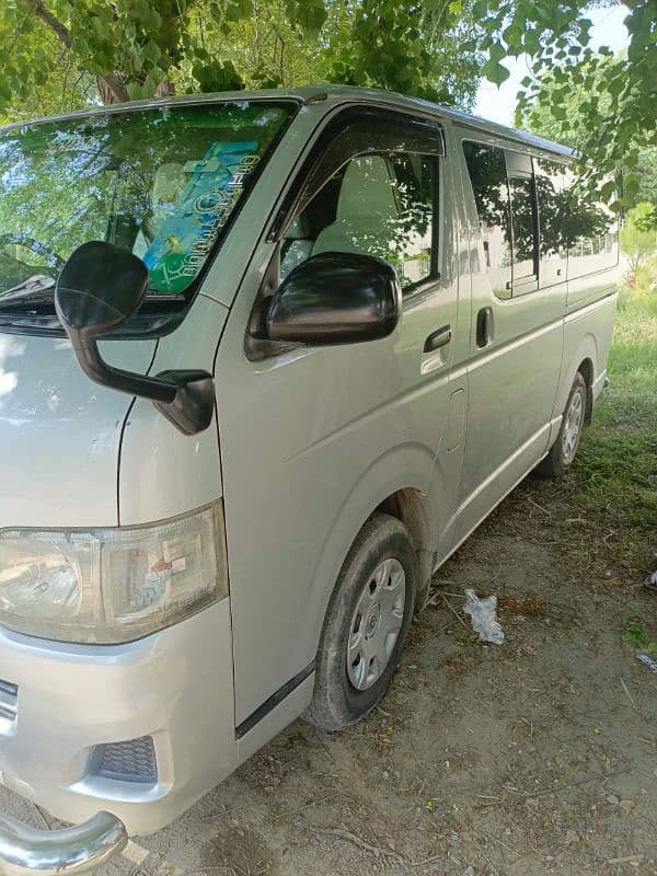 Hiace available on rent 1