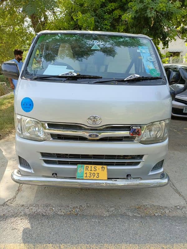 Hiace available on rent 5