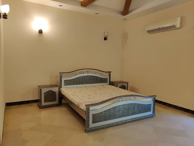 Furnished 1 kanal upper portion lower lock available for Rent near LGS and Roots School DHA phase 5 Lahore 10