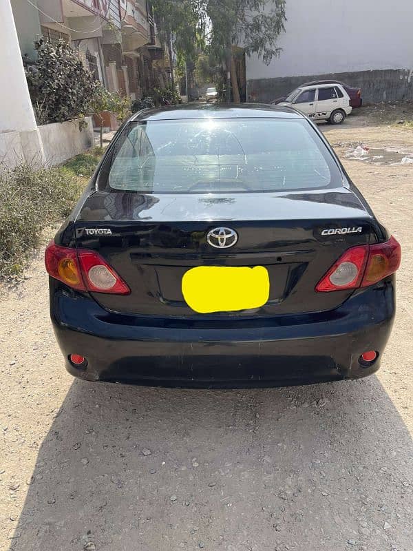 Toyota Corolla XLI 2009 6