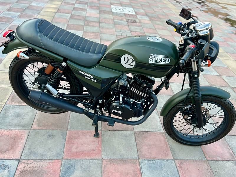 HI SPEED INFINITY 150 (2022) MODEL | HI SPEED IN BIKES | CAFE RACERS 3