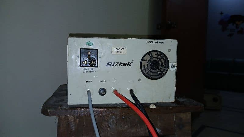 Biztek UPS 1500 VA (1200 Watts) in Copper 1