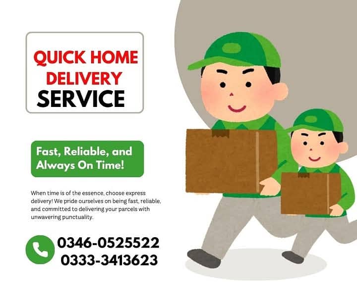 Quick Home delivery service jhelum 1