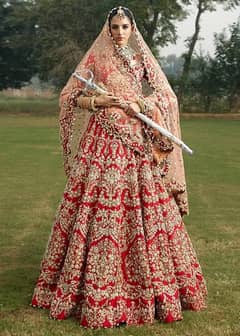 Customised Designer Bridal Lehnga