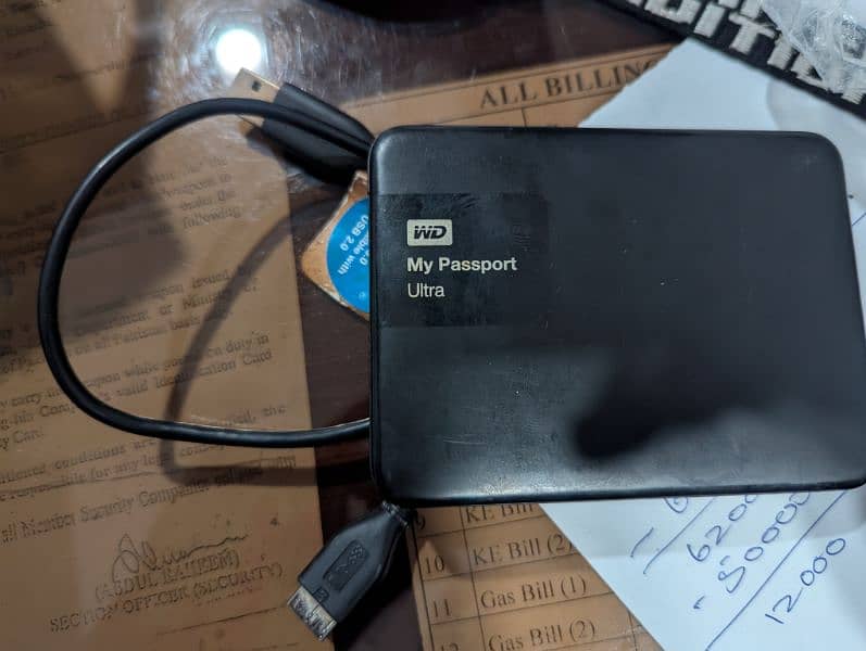 WD My passport Ultra 3