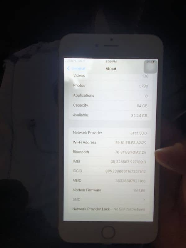 iphone 6s Plus 64Gb 0