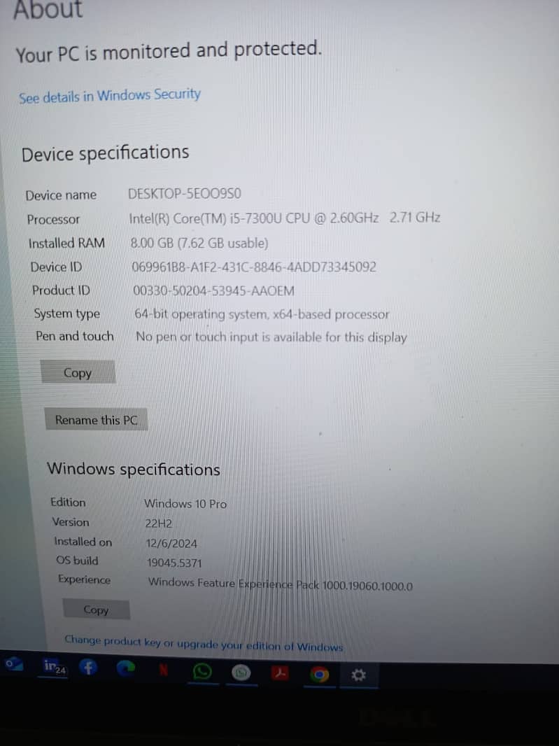 • Dell latitude 7480 touch screen urgently 1