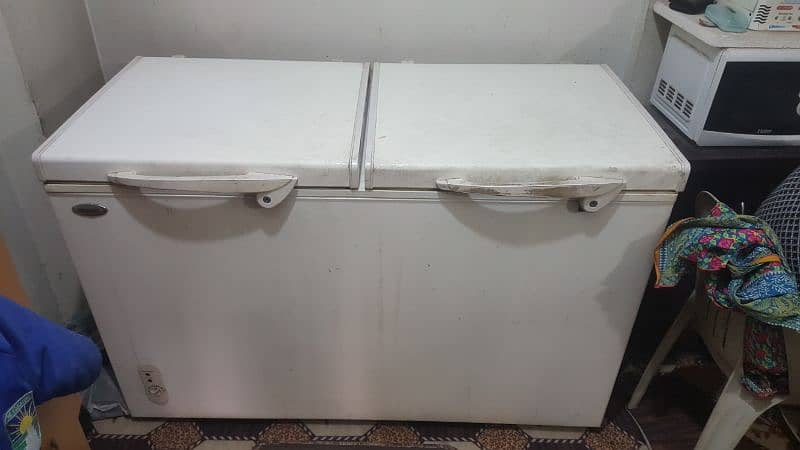 waves deepfreezer double door deep freezer 0