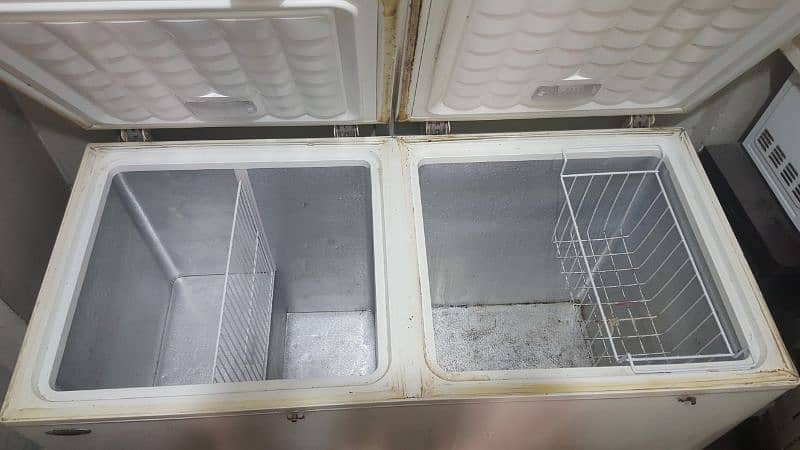 waves deepfreezer double door deep freezer 4