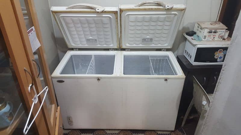 waves deepfreezer double door deep freezer 5