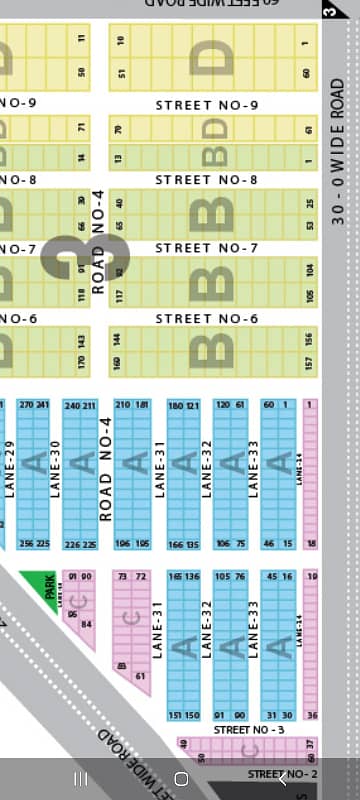 Lease Map Approve 240 Sq Yd Plot Sale In Saadi Town Block 3 Scheme 33 Karachi (1st Belt) 0