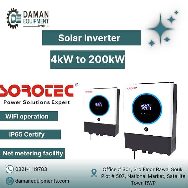 Solar inverter 6KVA 0