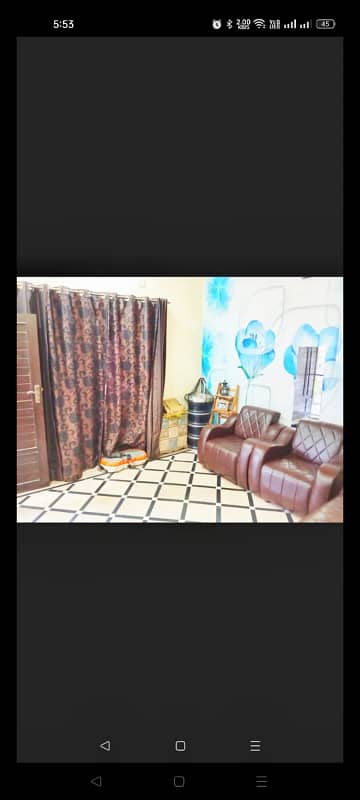 Ghouri town pH 4c2 first floor water electrity Available 10