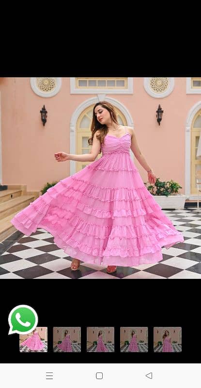 pink long maxi 0