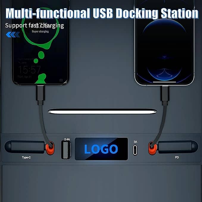 RETRACTABLE HUB DOCKING STATION 1