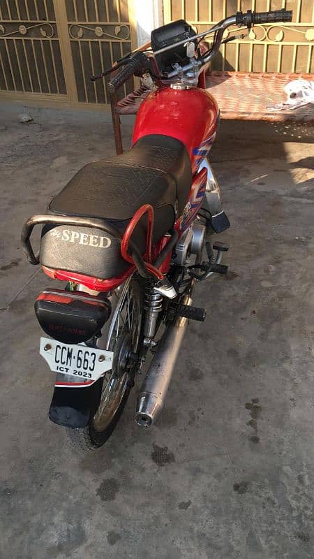 Hi speed 70 cc bike for urgent sale 2