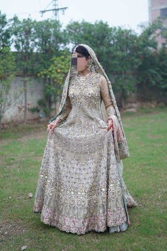 Designer Bridal Dress (Preloved). . wedding outfit 4