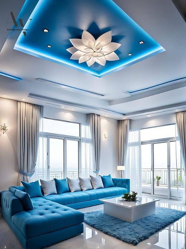 False ceiling/Pop ceiling/Gypsum Bord ceiling 12