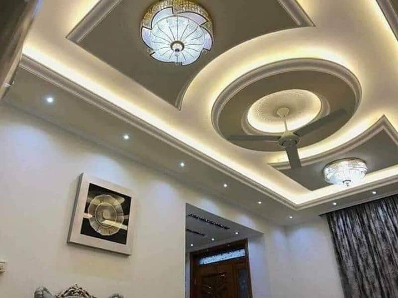 False ceiling/Pop ceiling/Gypsum Bord ceiling 14