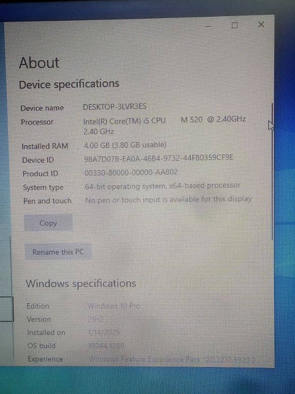 Lenovo laptop for sale 3