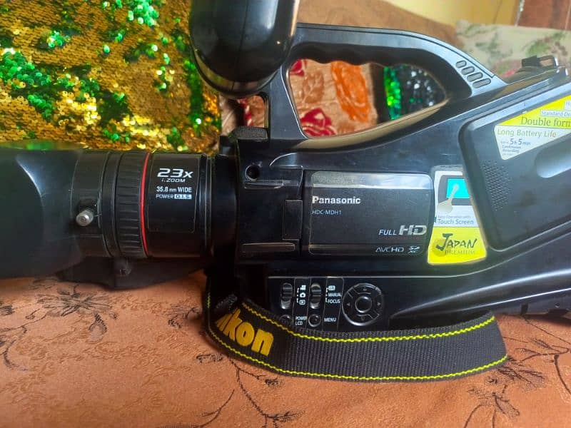 panasonic hd video camera mdh1 1