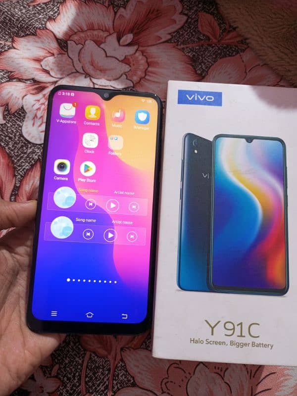 Vivo Y91C With Box Pta Approved 2/32 1