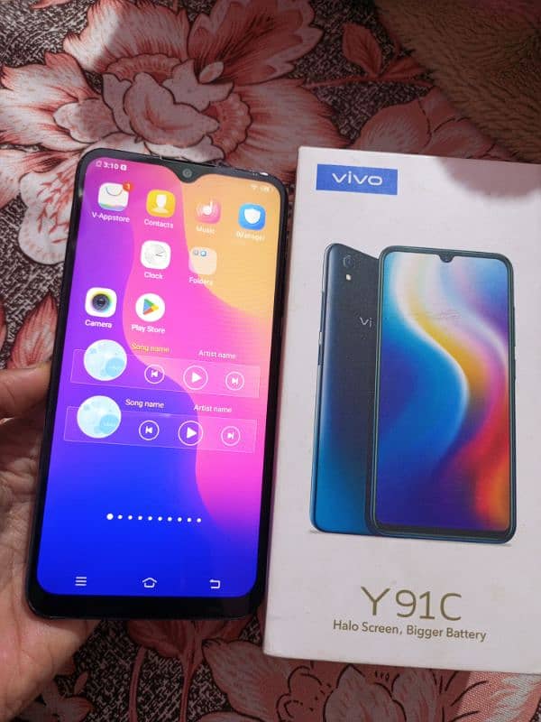 Vivo Y91C With Box Pta Approved 2/32 2