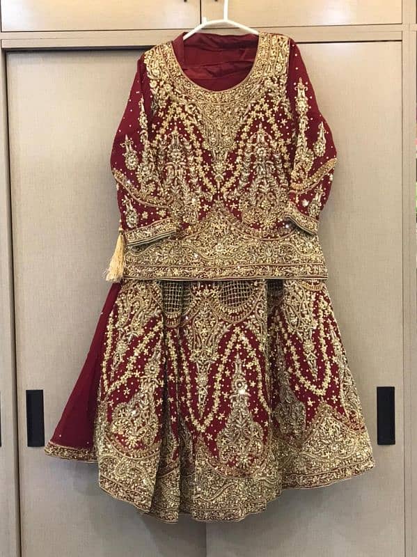 Bridal lehnga / Bridal dress / Wedding wear / Barat lehnga for sale 8