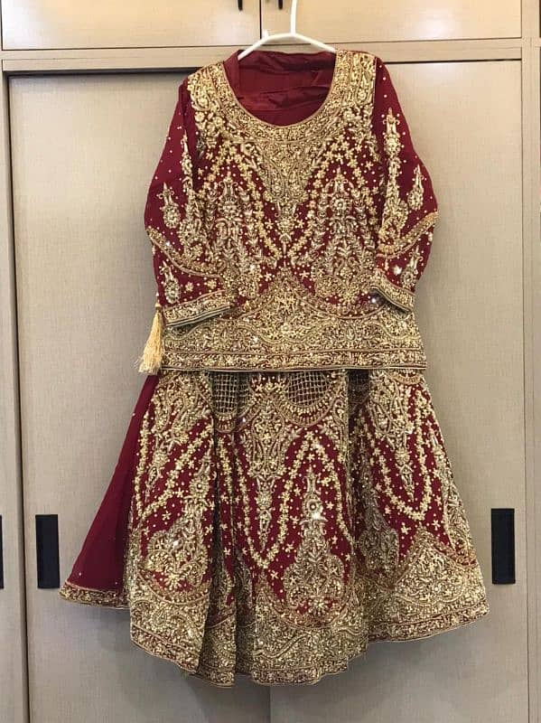 Bridal lehnga / Bridal dress / Wedding wear / Barat lehnga for sale 11