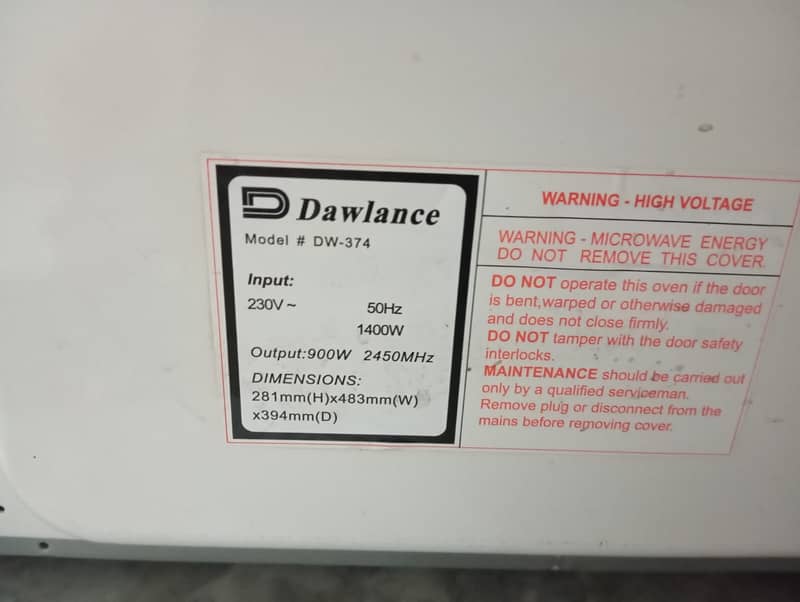 Dawlance DW-374 Black 4