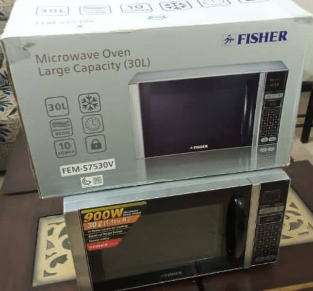 Microwave Oven  Brand New Fisher Company 1