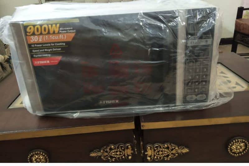 Microwave Oven  Brand New Fisher Company 3