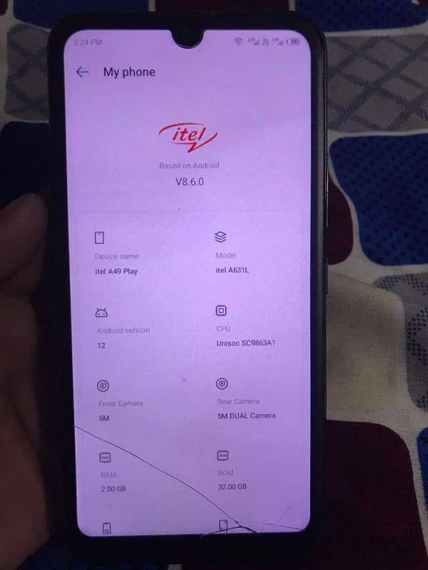 itel a49play official PTA prove dual sim 3