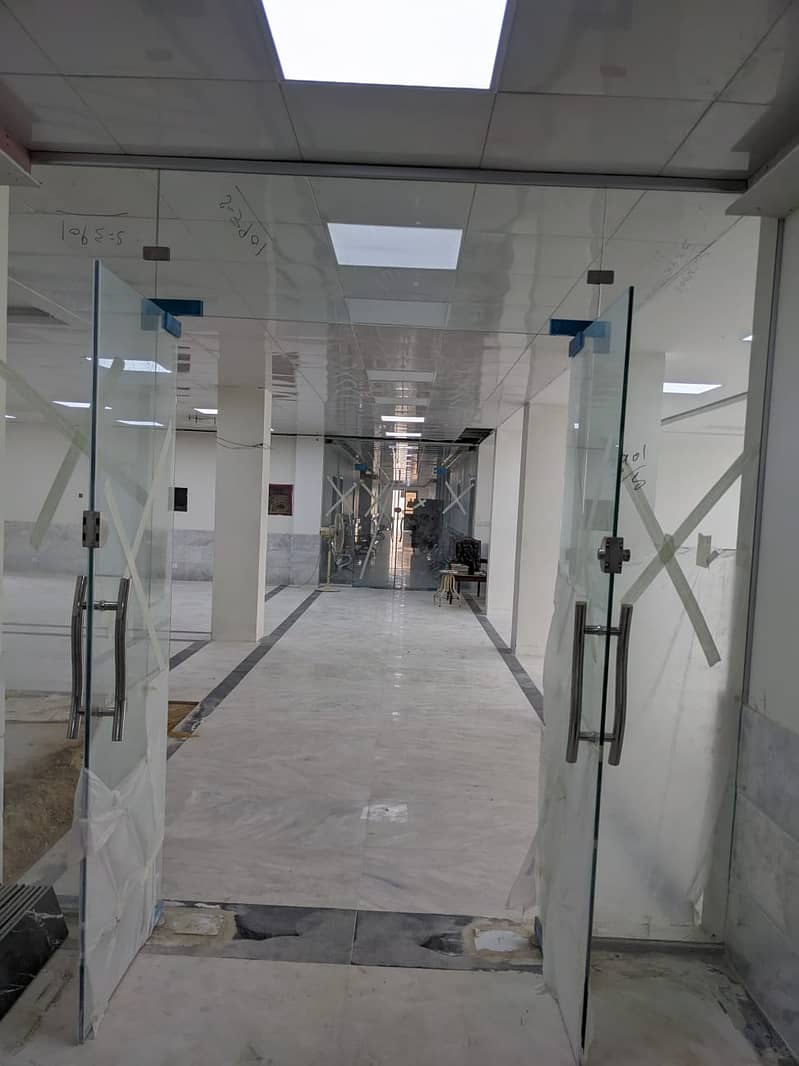 Office glass partition/GlassAluminium/partition work/glass cabine 8