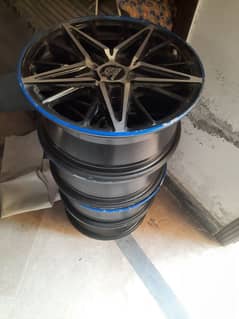 14 size alloys rims 4 nut only