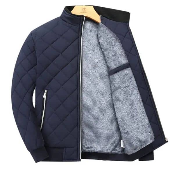 Men's Quilted Fleece-Lined Jacket in Abbottabad 0