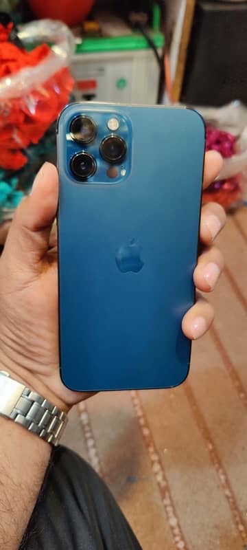 12 pro max blue 128 gb jv 6