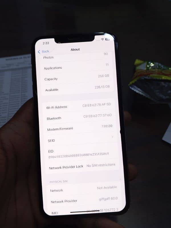 Iphone Xs Max 256GB non pta 4