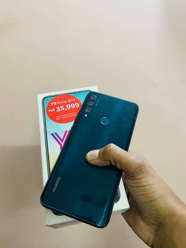 Huawei Y9 Prime 2019 with box 0