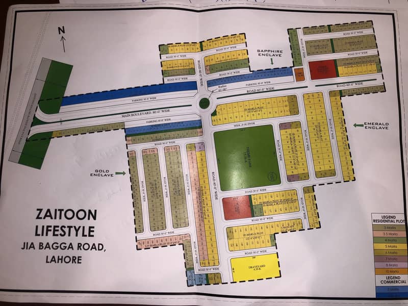 5 Marla Facing Park Prime Location Plot Near To Mosque Near To School Available For Sale In Zaitoon Life Style 0