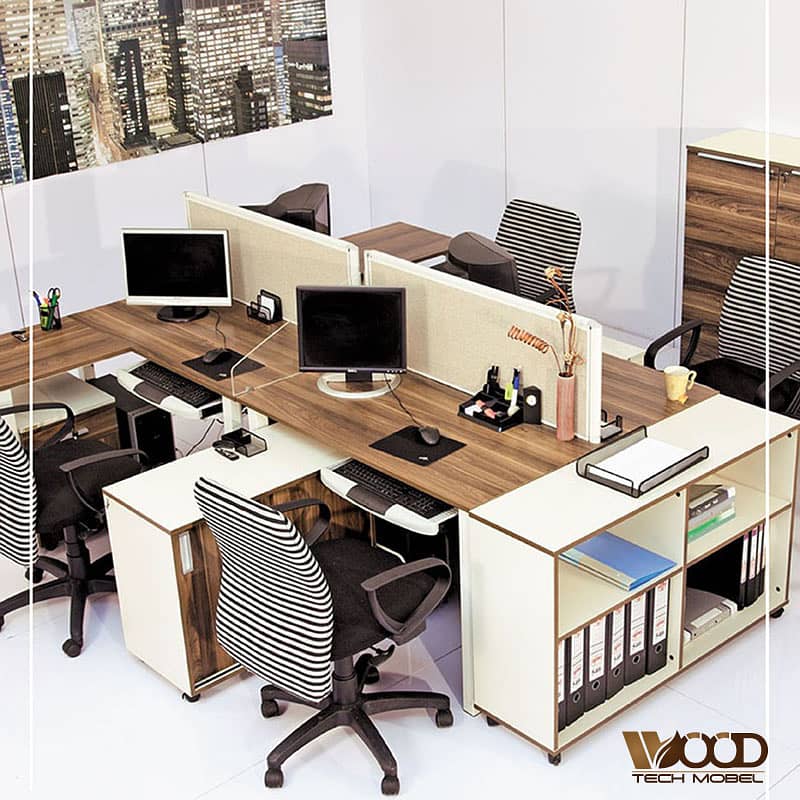 office workstation/ compter table office table/wooden workplace 0